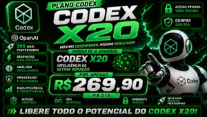 🚀 CODEX X20: IA avançada para máxima performance