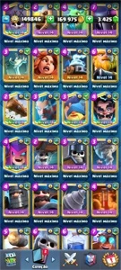 Super conta 44 cartas full - Clash Royale