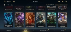 Conta wild rift platina lll + 25 skins - League of Legends: Wild Rift LOL WR