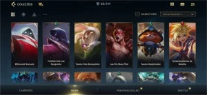 Conta wild rift platina lll + 25 skins - League of Legends: Wild Rift LOL WR