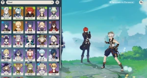 AR42 - Neuvillette + BIS, Eula, Diluc com Tumulo, Mona - Genshin Impact