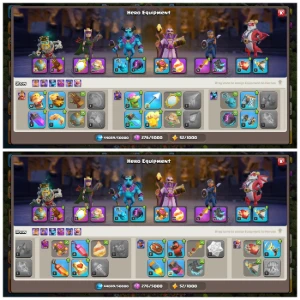 CV18 Conta Top | 7 Equipamentos Épicos (1 Max) | Bons Heróis - Clash of Clans