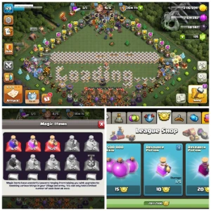 CV18 Conta Top | 7 Equipamentos Épicos (1 Max) | Bons Heróis - Clash of Clans