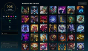 Conta LoL BR | 600 skins + Ahri Imortalizada - League of Legends