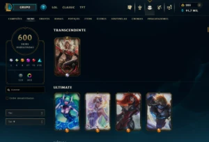 Conta LoL BR | 600 skins + Ahri Imortalizada - League of Legends