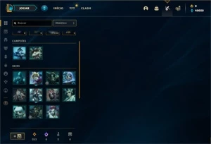 Conta ouro 2 com 25 Champs e 4 Skins + 11 Fragmentos - League of Legends LOL
