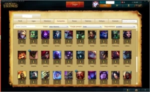CONTA DE LEAGUE OF LEGENDS BORDA DIAMANTE 65 champ - 44 skin LOL