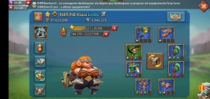 Vendo conta t4 reino k980 lord mobile, oportunidade - Outros