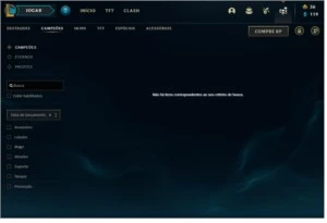 CONTA LEAGUE OF LEGENDS DIAMANTE 2 COM 259 SKINS LOL