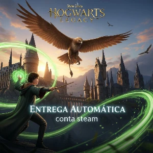 Steam Conta Hogwarts Legacy (EntregaAutomatica)