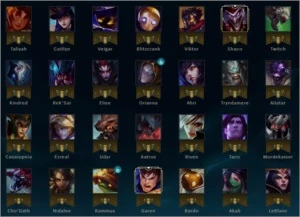 CONTA DE LEAGUE SEASON 2 - League of Legends LOL