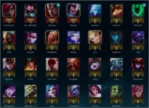 CONTA DE LEAGUE SEASON 2 - League of Legends LOL