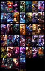 CONTA DE LEAGUE SEASON 2 - League of Legends LOL