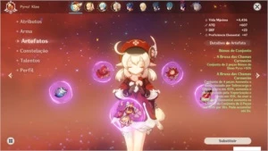 Conta GENSHIN - [NA] - AR 37 - Klee - Genshin Impact