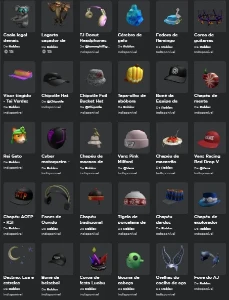 Conta roblox com +170 itens (10 LIMITEDS)