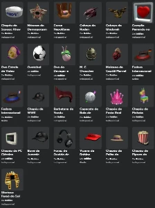 Conta roblox com +170 itens (10 LIMITEDS)