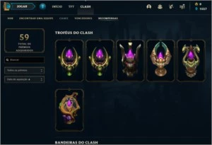 CONTA DIAMANTE 4 - League of Legends LOL