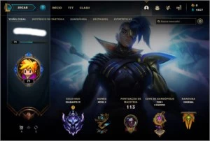 CONTA DIAMANTE 4 - League of Legends LOL