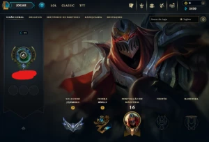Prata, 4 Skins, Upada na Mão, Lol Lvl 35, 100% Segura - League of Legends