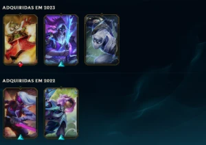 Conta mestre 55% de wr handlevel com troca de e-mail - League of Legends LOL