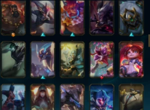 League Of Legends D3 (95 skins,17 Chromas(Garantia  LOL