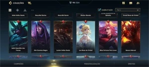 WILD RIFT 94 SKINS {18 LENDÁRIAS}; DADOS DE CRIAÇÃO;PASSE ON - League of Legends: Wild Rift LOL WR
