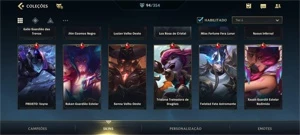 WILD RIFT 94 SKINS {18 LENDÁRIAS}; DADOS DE CRIAÇÃO;PASSE ON - League of Legends: Wild Rift LOL WR