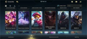 WILD RIFT 94 SKINS {18 LENDÁRIAS}; DADOS DE CRIAÇÃO;PASSE ON - League of Legends: Wild Rift LOL WR