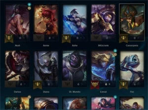 Conta de Lol - Diamante 2 - MMR BOM - 114 REAIS - League of Legends