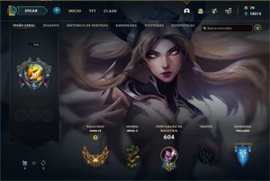 Conta de LoL com mais de 1000 Skins (Quase todas Lendárias) - League of Legends