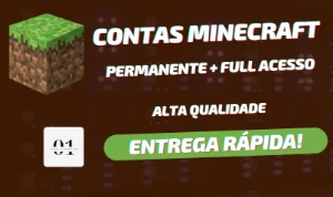 Contas Minecraft Full Acesso Permanente + Entrega Rápida