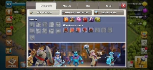 Cv 13, Defesas Full, Tropas Semi Full E Heróis Semi Full. - Clash of Clans