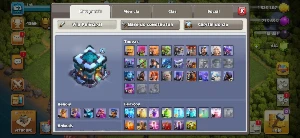 Cv 13, Defesas Full, Tropas Semi Full E Heróis Semi Full. - Clash of Clans