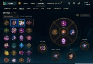 CONTA DE  LOL PLAT 1 - 395 SKINS - League of Legends