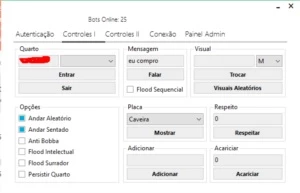 BOT para lotar quartos - Habbo