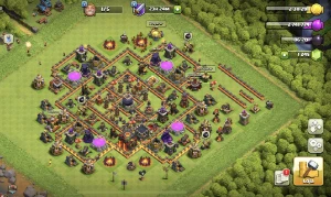Conta Clash of Clans  cv10 full