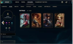 SMURF LVL 30 UNRANKED 4 SKINS 28 CHAMPS - League of Legends LOL