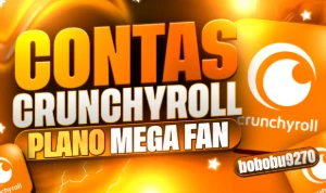 Crunchyroll- Mega Fan - no Seu E-mail - 30 dias - Assinaturas e Premium