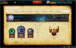 Conta Gold 1 +92 Champions +80 Icones +16 Skins +6 Pag.Runas - League of Legends LOL