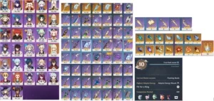 GENSHIN IMPACT- 9 PERSONAGES 5 ESTRELAS E PERSONAGENS C6S