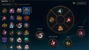CONTA LOL COM 5K DE RP, LEONA EDIÇÃO DE PRESTÍGIO E MUITO MA - League of Legends