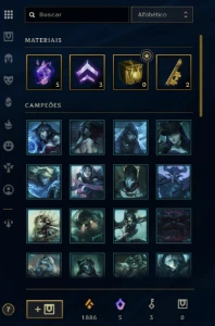 Conta League of Legends Full Acesso - 46 Champs e 46 Skins LOL