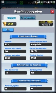 Royale 3 lendarias - Clash Royale