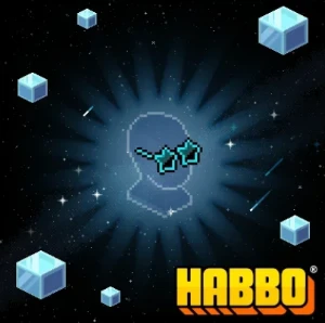 Nft Habbo Óculos Estrela Azul