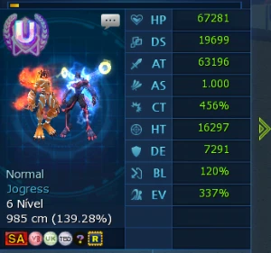 Conta Ladmo/Omega - 2 Rank U - Kizuna/Eosmon - - Digimon Masters Online