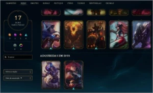 Conta Gold1 GARANTA SUA SKIN VITORIOSA - League of Legends LOL