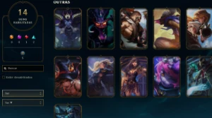 conta lol NFA, 10+ skins, lvl 80+, 50+ champs - League of Legends