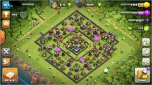 CLASH OF CLANS CV 9 BARATO