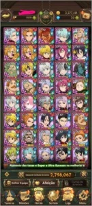 The Seven Deadly Sins Grand Cross Global - 2.8kk CC - Outros