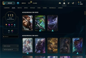 vendo conta valorant e lol juntas